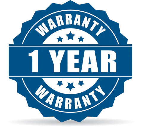 1 Year Warranty